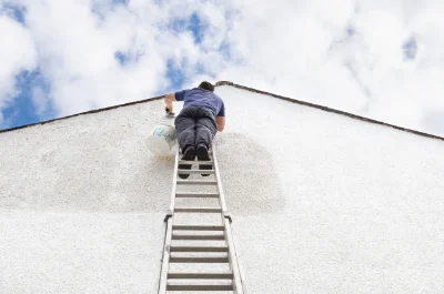 Peinture extérieure à Perrouse — façades et ravalement